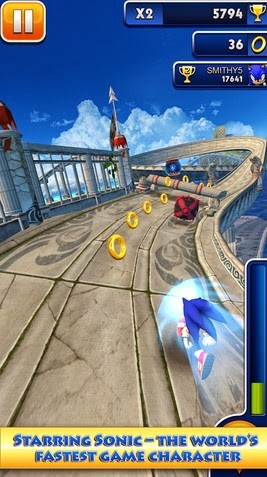 Sonic Dash Free Game For Android Download App