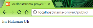 Belajar View dan Controller pada Laravel 5.4