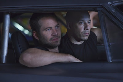 Vin Diesel and Paul Walker in Fast Five movie