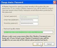 Change Master Password