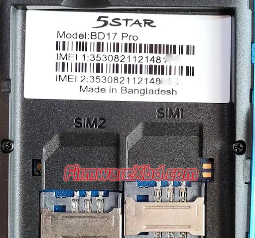 5Star BD17 Pro Flash File MT6261