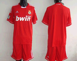 Red shirt of Real Madrid