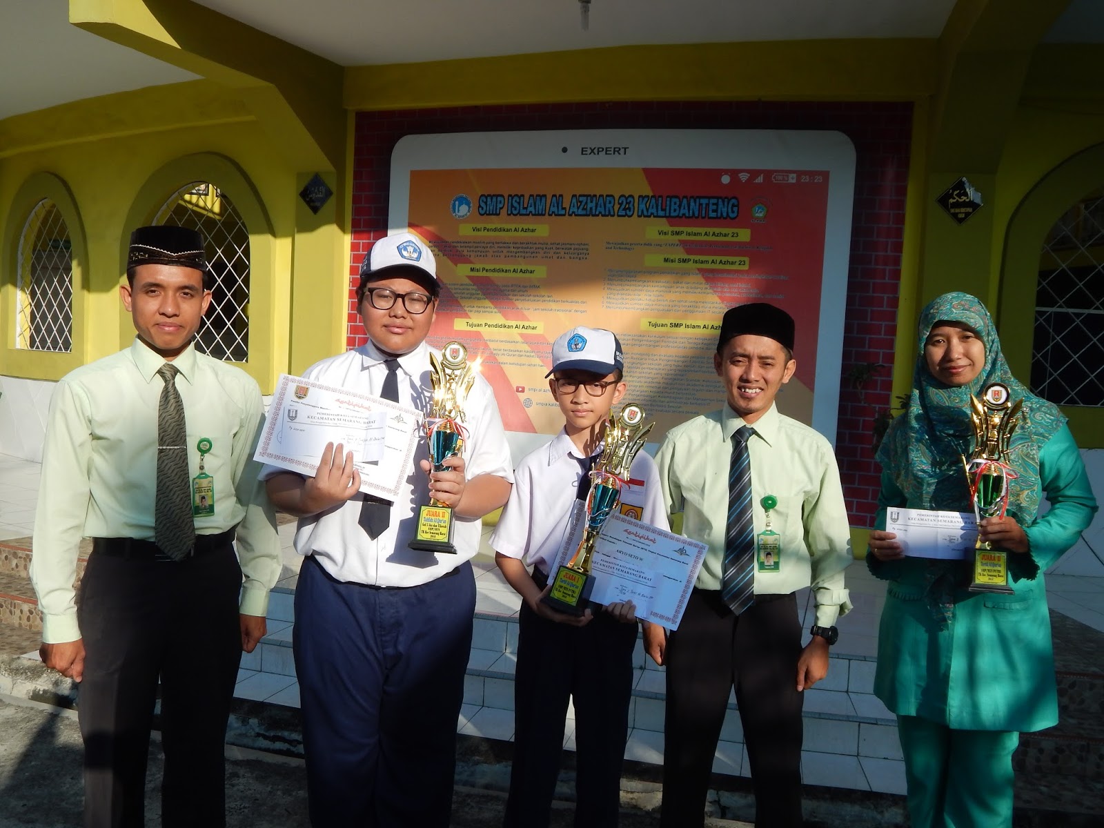 Lomba yang diselenggarakan pada Sabtu 17 Maret 2018 tersebut diikuti oleh perwakilan sekolah SMP MTS se Kecamatan Semarang Barat Semoga semua murid meraih