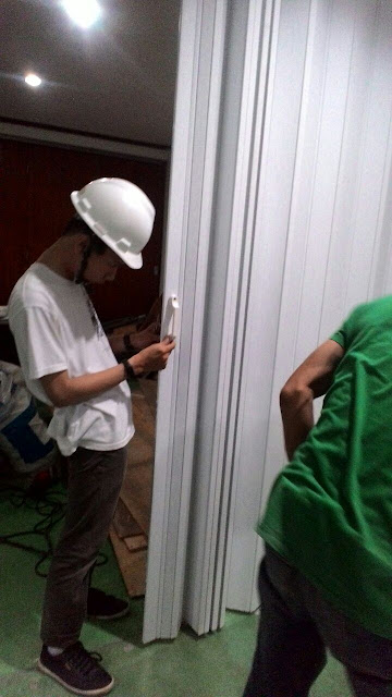 Folding Door PVC Jakarta, Bekasi, Depok, Tangeang, Bogor, Bandung