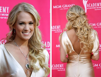 half up half down prom hairstyles for long hair