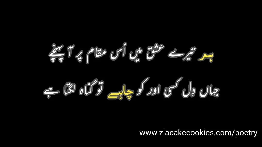 shayari in urdu text, urdu shayari ishq