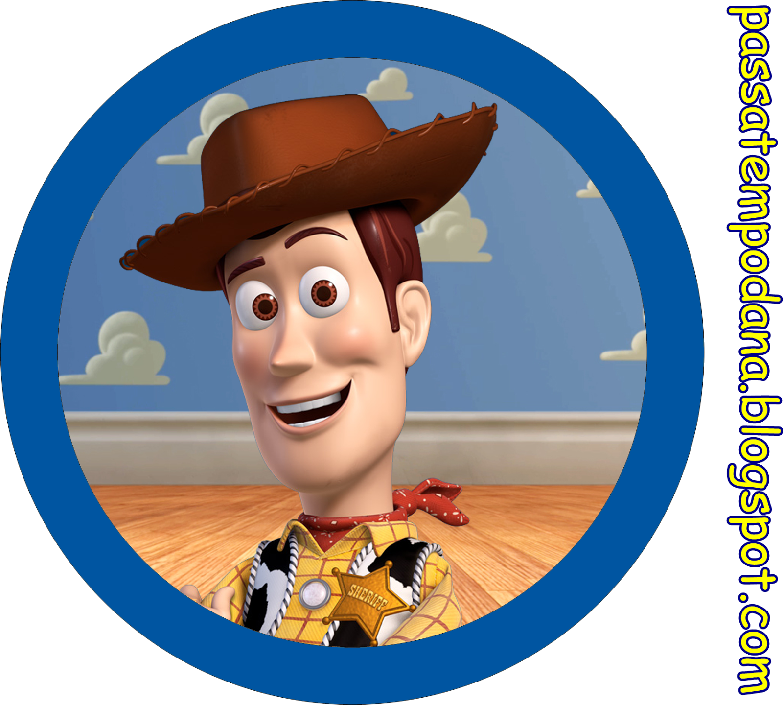 Toy Story Free Printable Toppers.