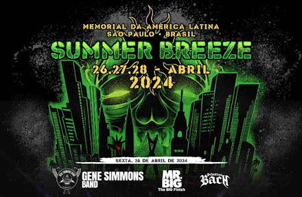 Falta menos de um mês para a chegada da 2ª Edição do Festival Summer Breeze Open Air Brasil