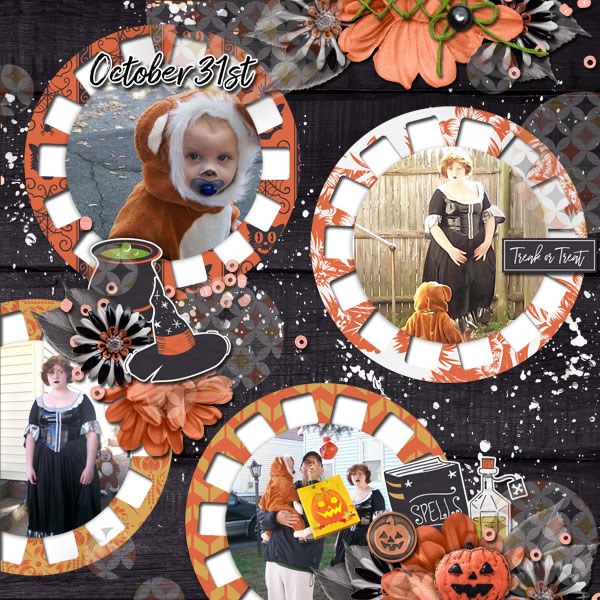  Momentos Digital Scrapbooking Templates