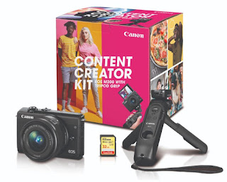 Canon EOS M200 Content Creator Kit – For the Social Media Maven