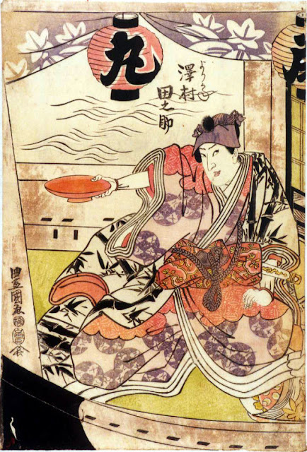 Ukiyo-e. Träsnitt. Utagawa-skolan. Toyokuni I.