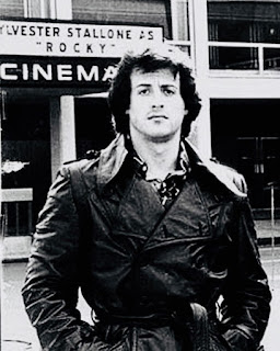 Epic throw back of hollywood star Silvester Stallone