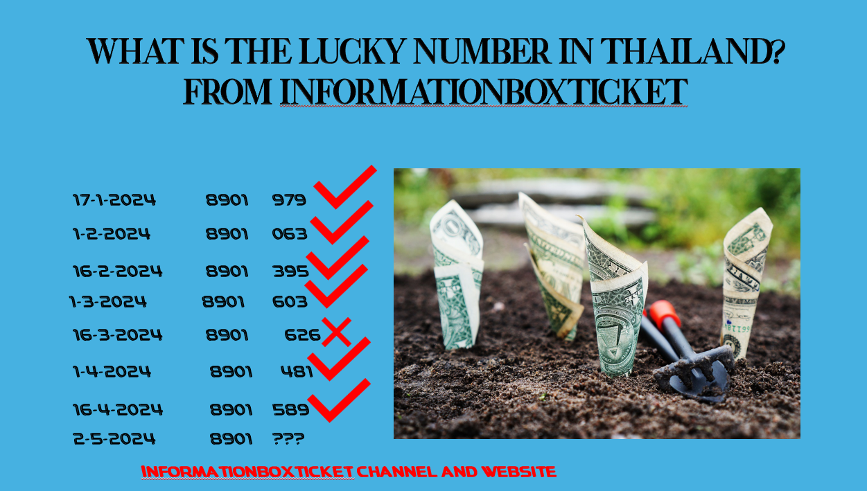 What is the lucky number in Thailand? from informationboxticket