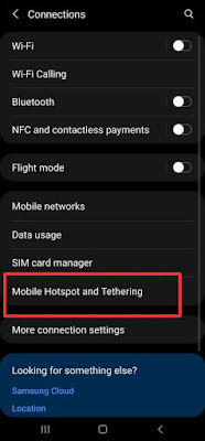 connect hotspot in smartphone in hindi