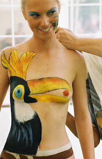 Women Body Painting