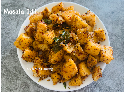 Fried Masala Idli