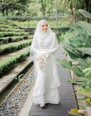 model hijab pengantin syari terbaru