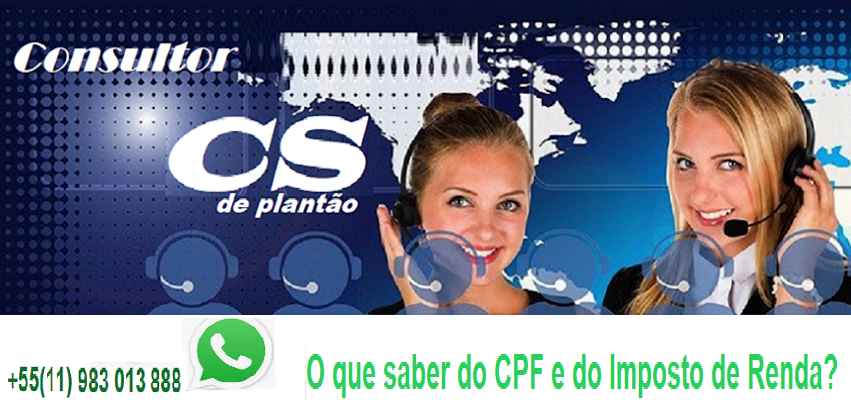 Consultor Societário de Plantão: NEGATIVARAM O MEU CPF/MF