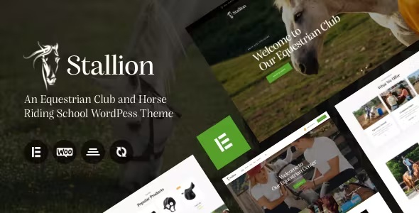 Best Equestrian Club and Horse Riding School WordPress Theme