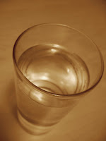 vaso de agua