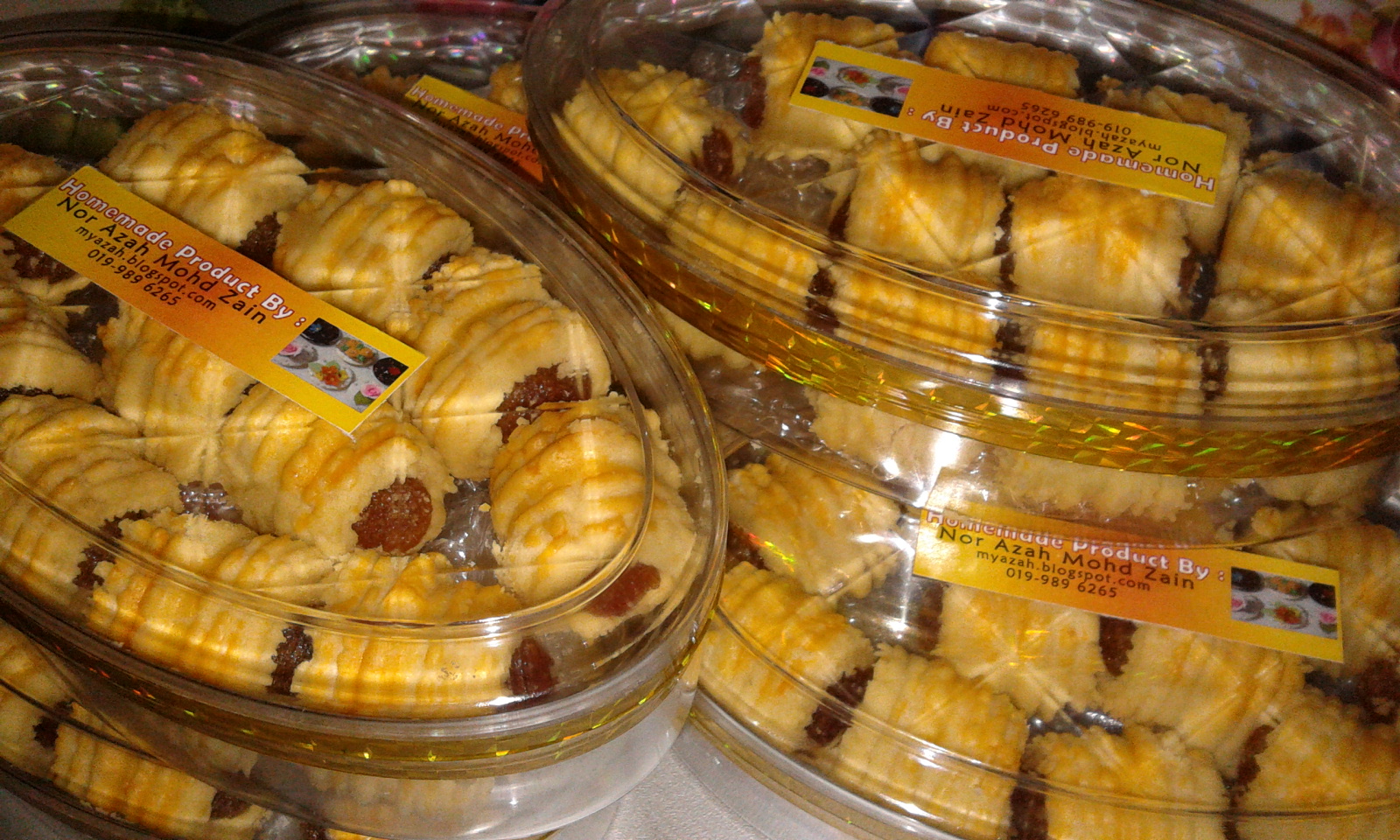 My Lovely Cakes: Tat gulung nenas