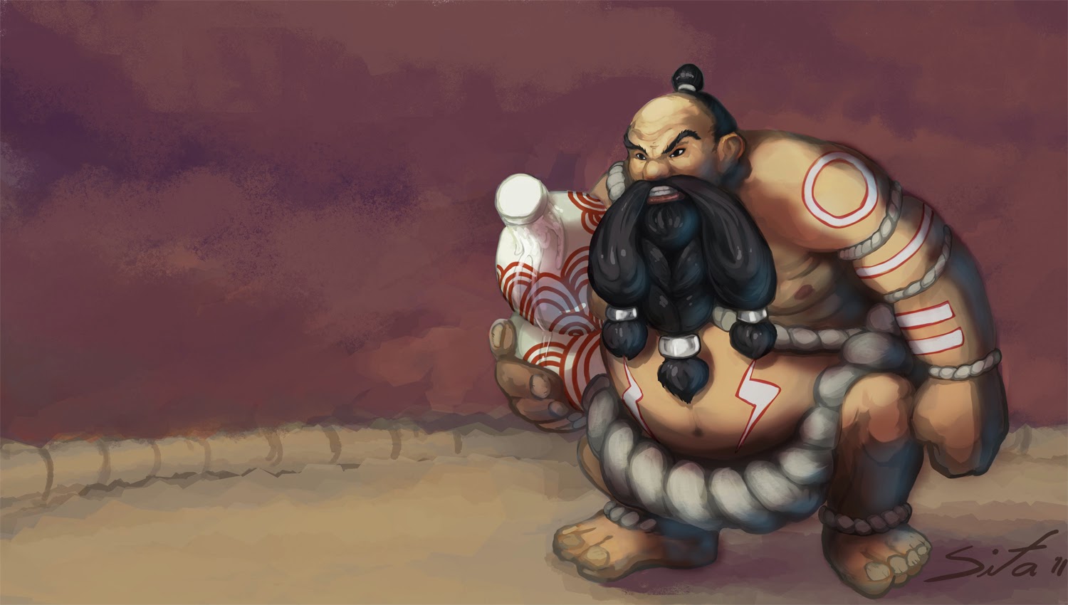 Gragas League of Legends Wallpaper