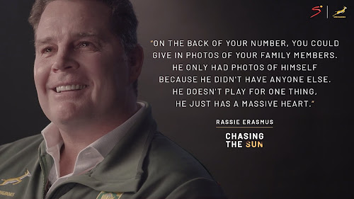 Rassie Erasmus #ChasingTheSun