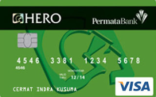 Design Kartu Kredit Permata Hero Card Classic  
