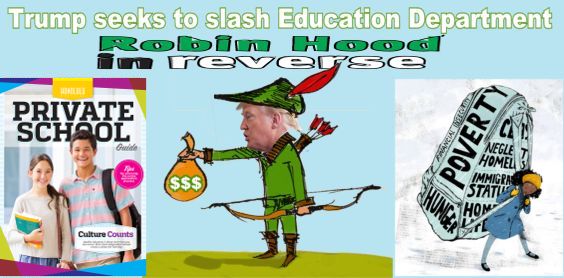 Image result for big education ape Trump’s Budget