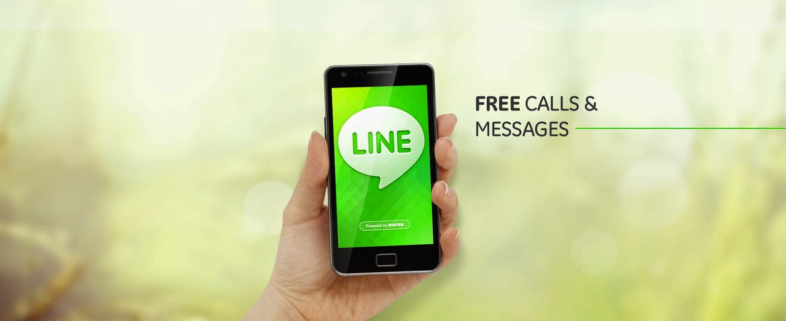Free Calls and Messages with LINE android app for Mobiles and PC
