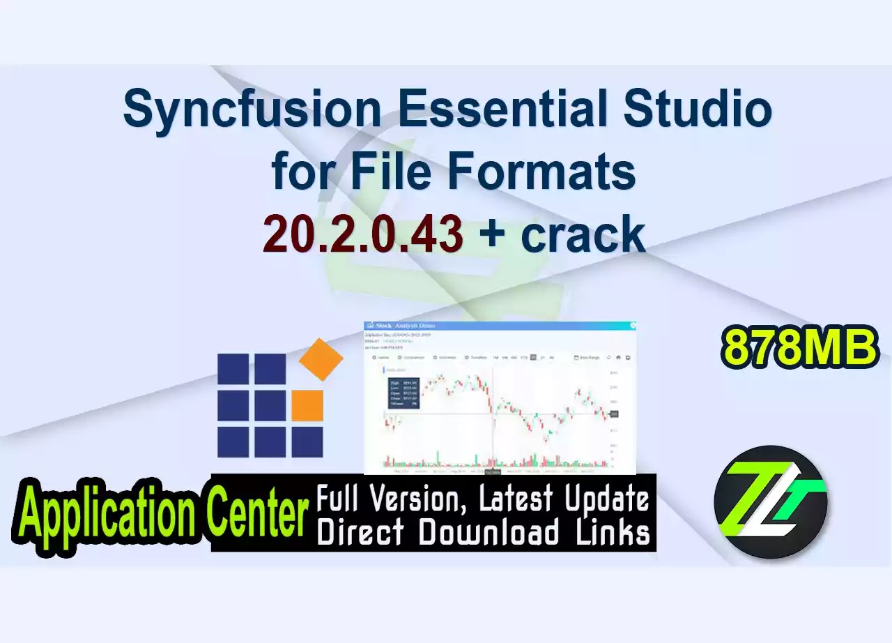 Syncfusion Essential Studio for File Formats 20.2.0.43 + crack