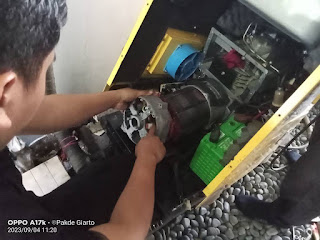 SERVICE GENSET AREA MUARA KARANG JAKARTA UTARA