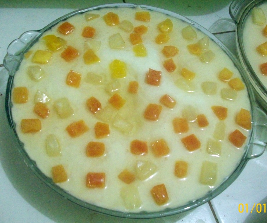 Doyan kue: puding buah
