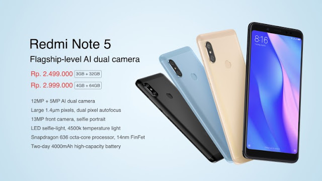 Alasan Redmi Note 5 Seharga 2,5 Juta Lebih Menggiurkan Dari Flagship