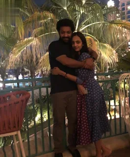 jr ntr with wife