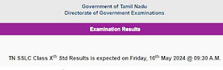 10th - SSLC Public Exam 2024 Result - Direct Links