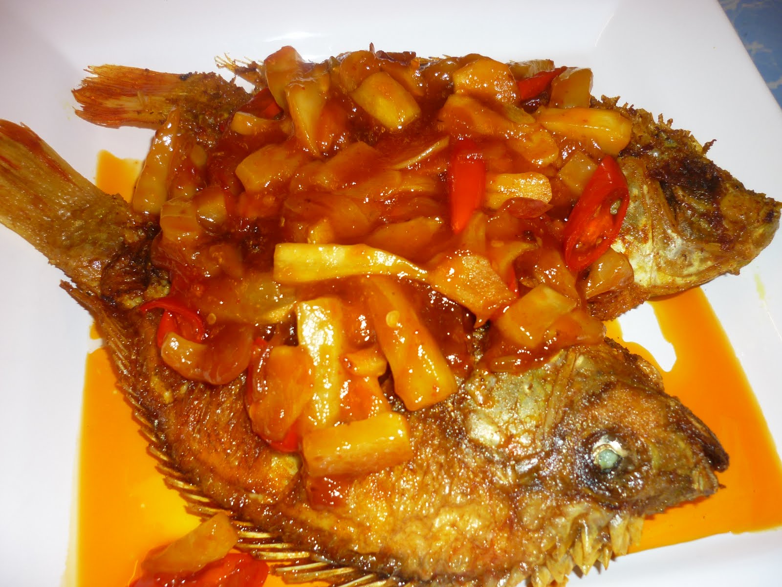 Resepi Ikan Talapia Merah 3 Rasa - Recipes Blog h