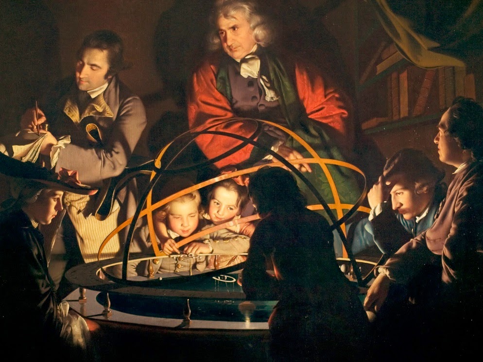 El Siglo de las Luces, la Ilustración, cuadro de Joseph Wrigh - HistoriadelasCivilizaciones.com