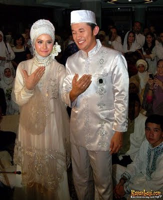 jilbab pengantin muslim