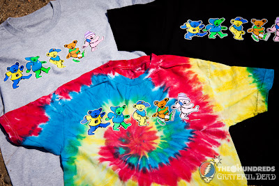 The Hundreds x Grateful Dead T-Shirt Collection - Dancing Bears Tie Dyed T-Shirts