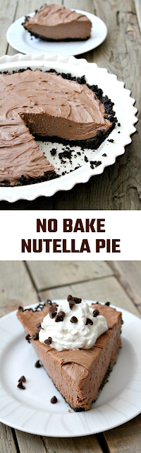 No Bake Nutella Pie