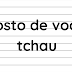 Gosto de você, tchau por Bruna Fentanes