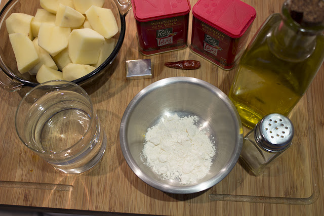 Ingredientes de Patatas bravas