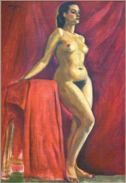 Celeste Woss y Gil. Nude. 1945