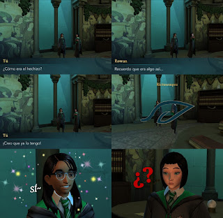 Hogwarts Mystery fotonovela rowan rictusempra