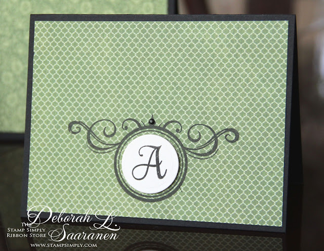 Dream in Color...: JustRite's Graceful Monogram and Graphic 45