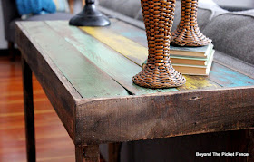 Build a Colorful Rustic Table From Pallet Wood