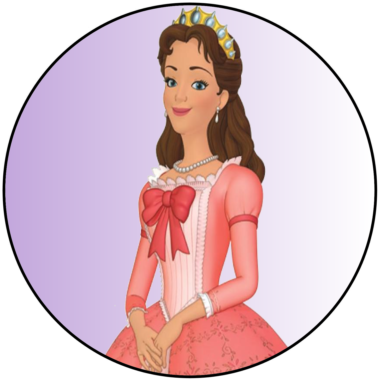 Sweet Sofia the First Toppers or Free Printable Candy Bar Labels.