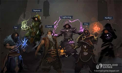شخصيات وابطال لعبة حرب السحرة Grimoire: Manastorm