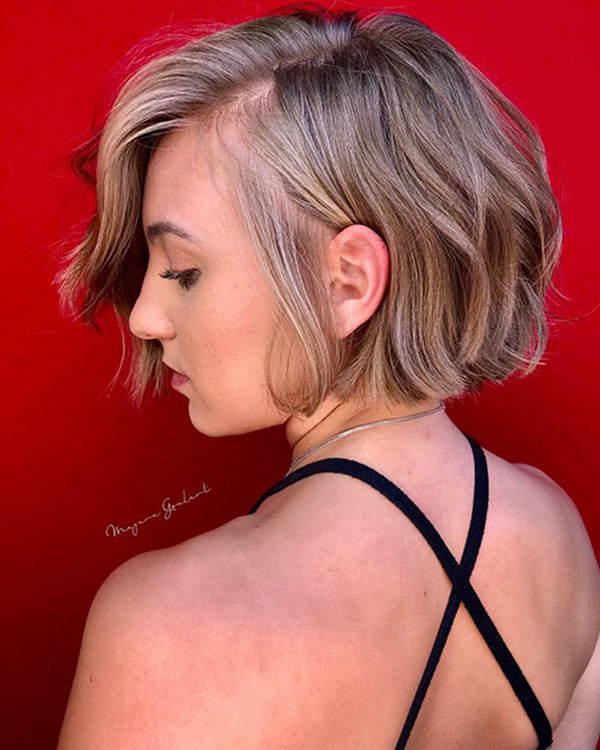 best short hairstyles for round face female